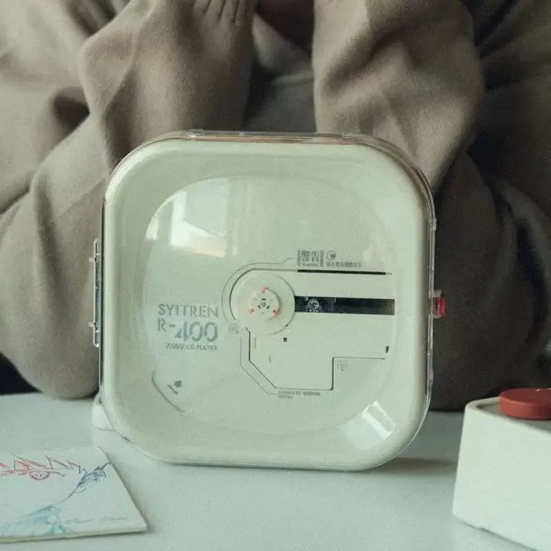 Классический Портативный CD-плеер R400 в стиле ретро BT 5 3 аудиоплеер с поддержкой