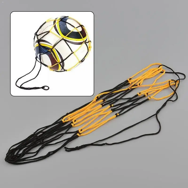 

Ball Net Bag Net Bag Mesh For Soccer Ball Basketball Closure Durable Football Standard Soccer Drawstring Volleyball Outdoor I7y2