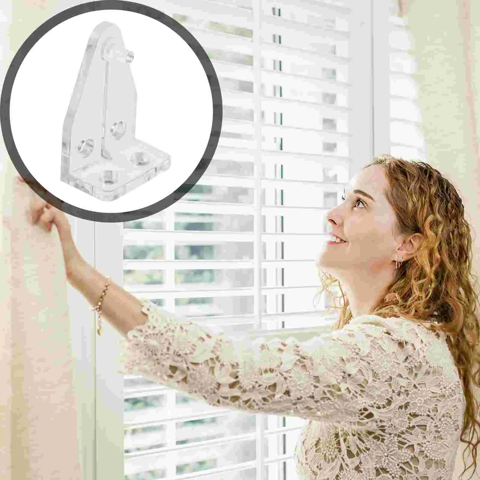 

Blind Hook Hold Down Tilt Blinds Connector Brackets Horizontal Vertical Window Wand Tabs Venetian Repair Roller Rod Mini Holder