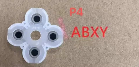 10 компл. для PS4 JDM-001/010 JDS-030/040/050/055 силиконовая проводящая резиновая кнопка D Pad для PS5 PS4 Pro PS3 PS2 PSP1000 контроллер