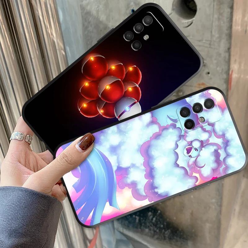 

Japan Anime Pokémon Phone Cases For SamsungA31 5G A21S A22 4G A22 5G A32 4G 5G A11 Shell Unisex Original Coque Soft
