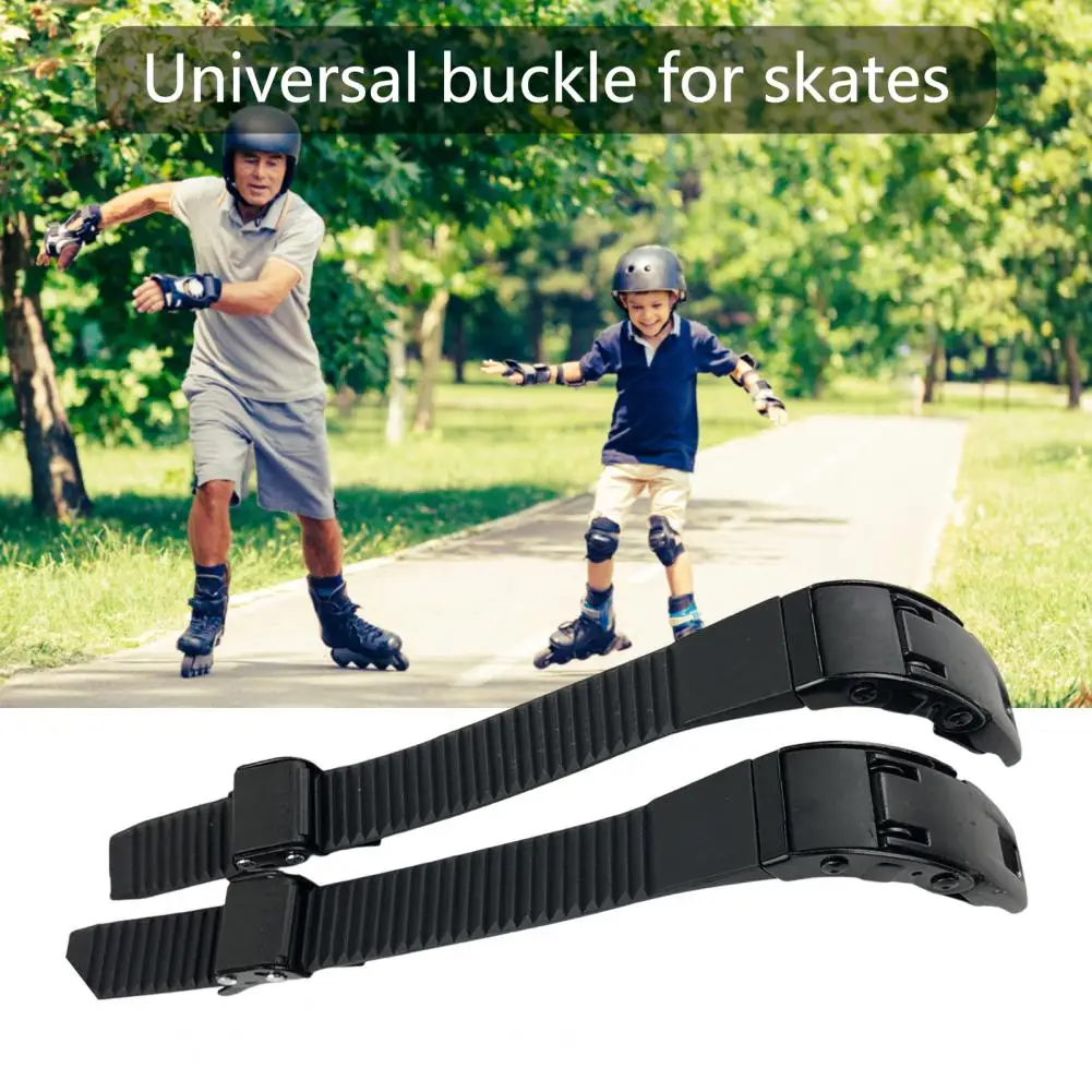 

1 Set Strong Buckle Belt Non-deformation Foot Fixing Holder Tight Locking Fit Roller Skate Buckle Strap Fixed