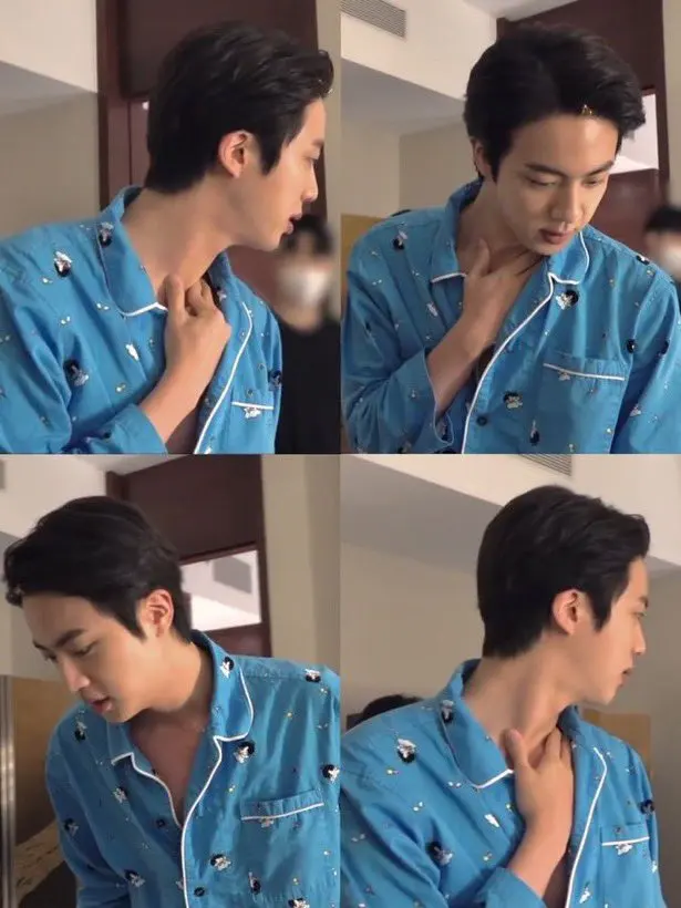 2022 new ARTIST-MADE COLLECTION BY jin PAJAMA set Kawaii Homewear Suit Female Spring Summer Korean Sleepwear Suits