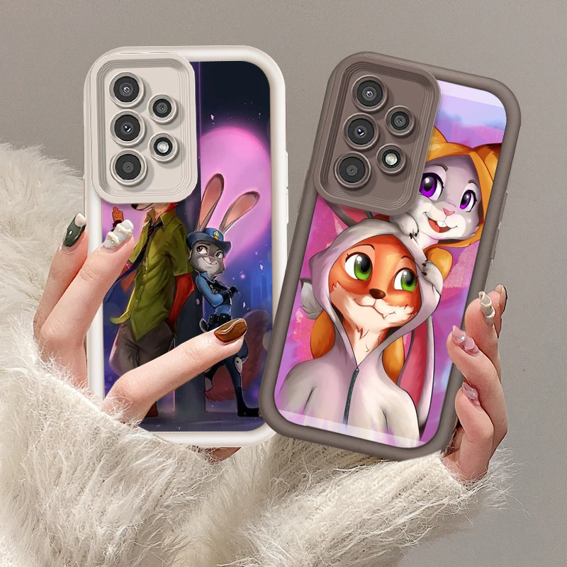 Disney зверополис для Samsung A73 A71 A54 A53 A52 A51 A33 A32 A21S A14 A13 A12 A03 A04 A05