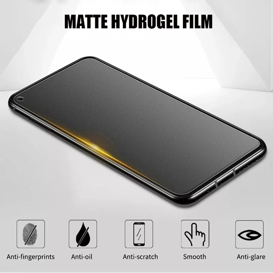 2 шт. матовая Гидрогелевая пленка для защиты экрана Motorola One Vision Moto G30 G20 G10 G60 G50