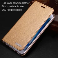 the new genuine leather flip case for iphone 8 plus 7 xr xs max silicone 360 full protective cover for apple iphone 11 pro max