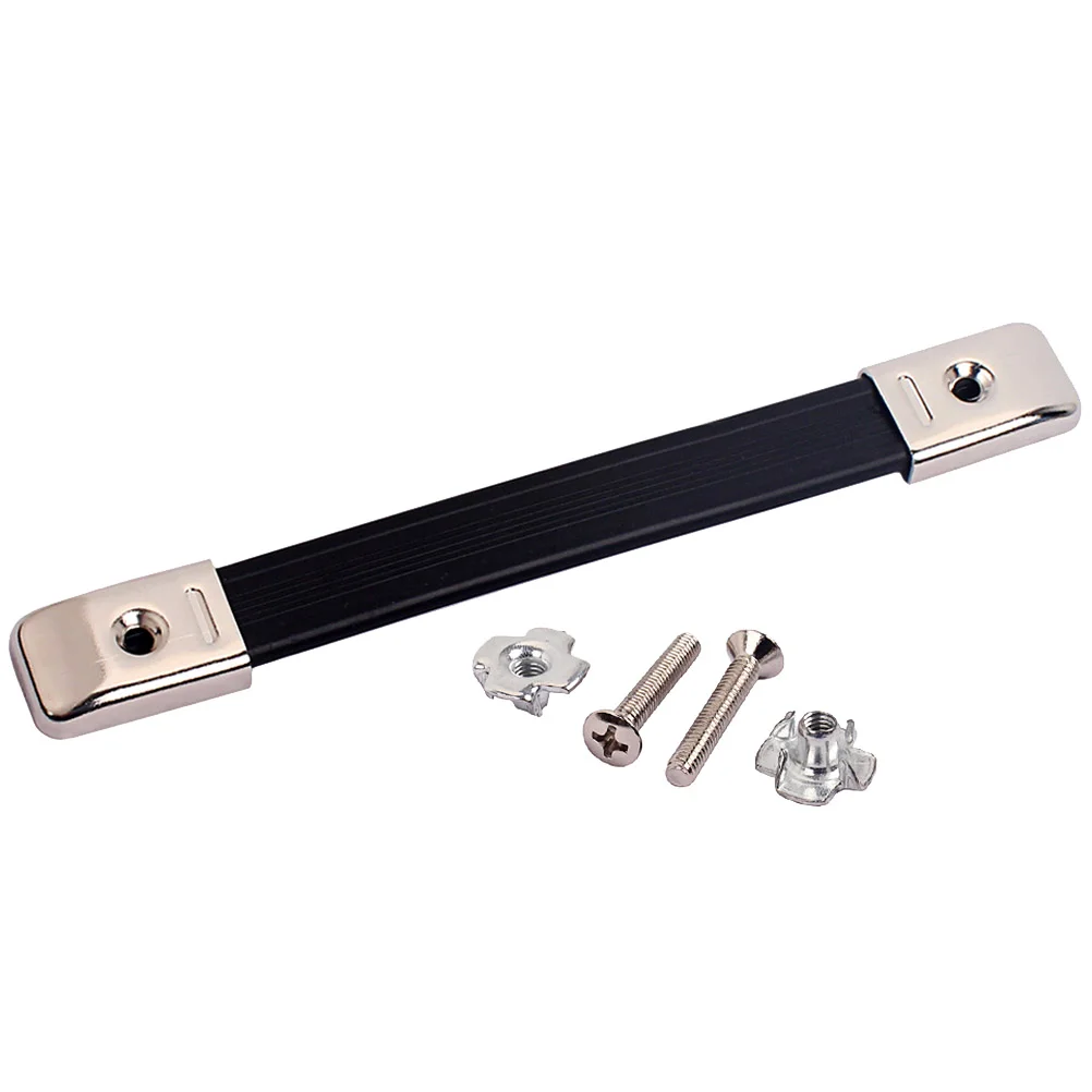 

Guitar Cabinet Amp Strap Handle Heavy Duty Carrying Handle Grip Case Box Speaker Handle (Black)