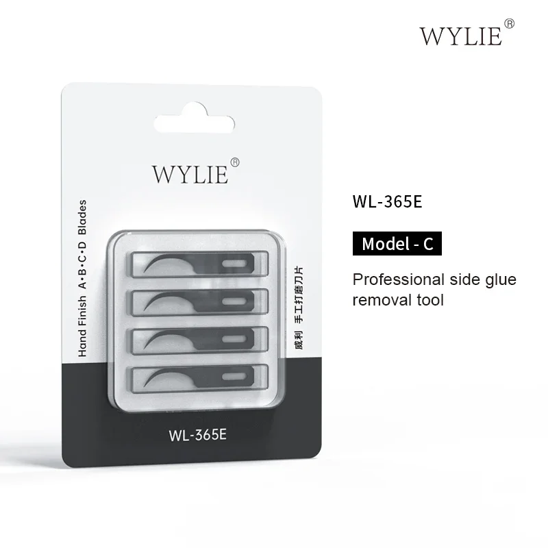 WYLIE WL-365E 4 в 1 набор ручных заточенных лезвий для ремонта мобильных телефонов