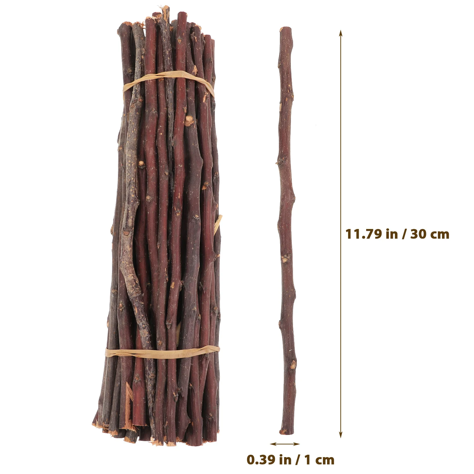 50 шт. бревенчатые ветки натуральные деревянные поделки для поделок с сушеными