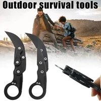 6 14 eagle claw knife outdoor knife steel hunting 57hrc self defense camping travel gear tactical tool knives l3y2