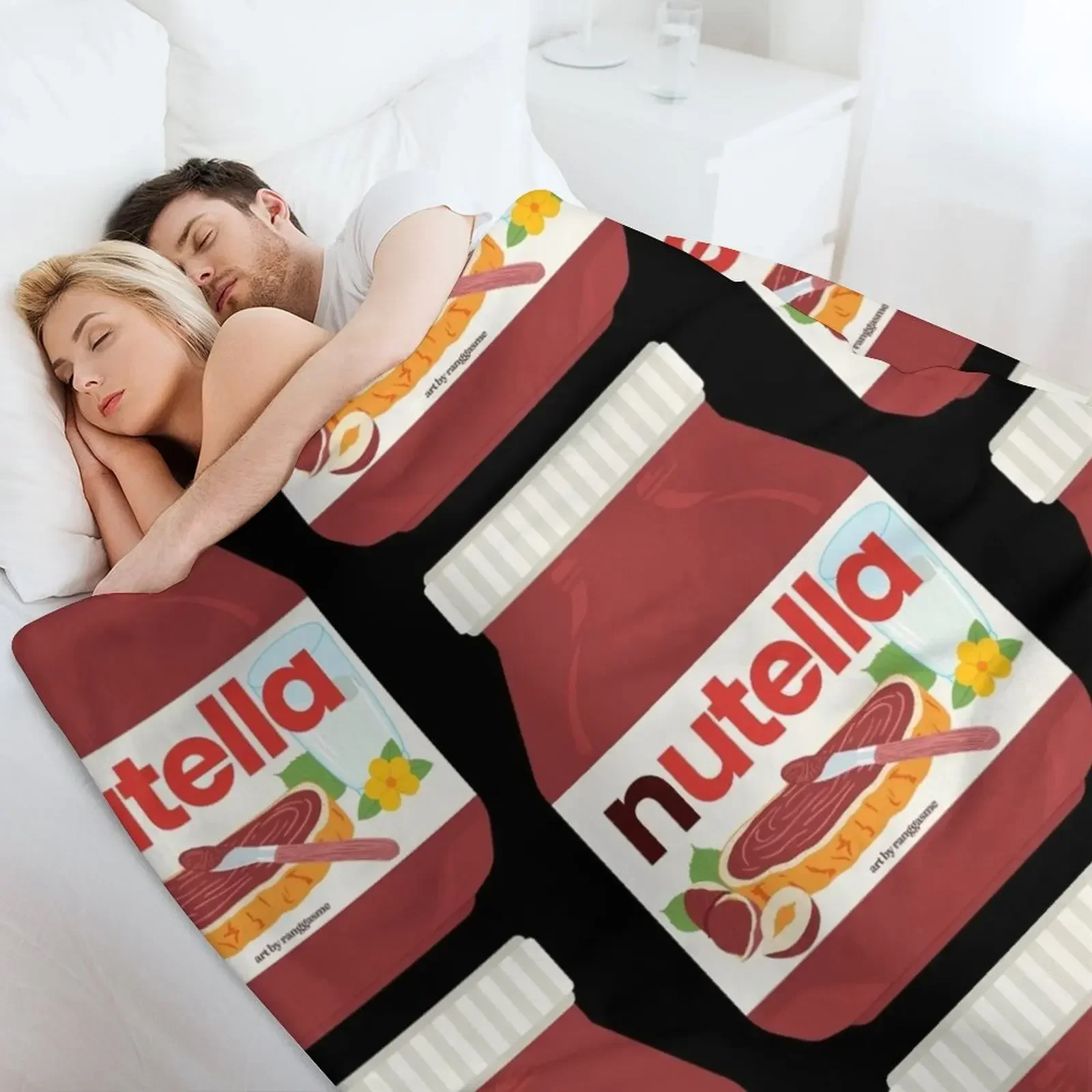 Nutella - Jar Chocolate Одеяло с какао-распространителем Эйзелка на заказ термобелье для