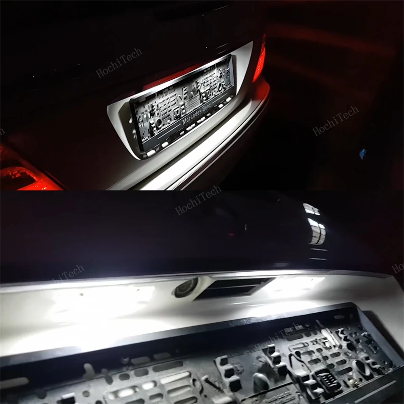 12 В светодиодный CANBUS автомобильный номерной знак без ошибок для Mercedes Benz C-class W203