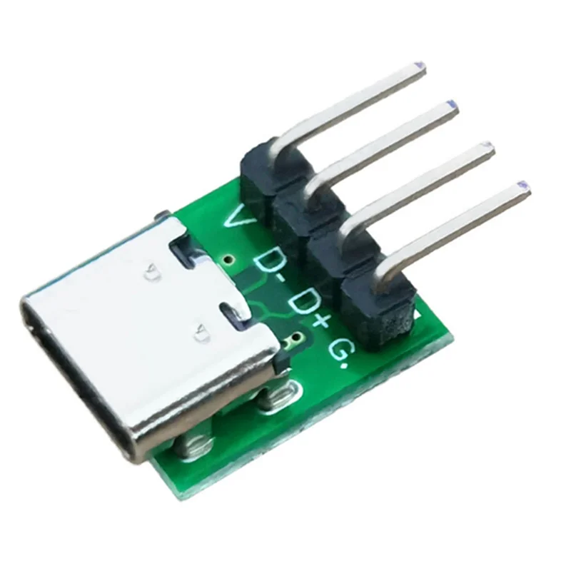 10 шт. гнездовой разъем USB типа C коммутационная плата с печатной платой