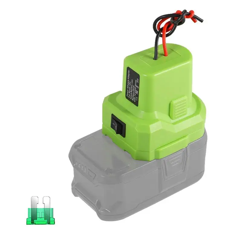 

USB-адаптер для силовых колес, адаптер для аккумулятора, док-станция с предохранителем и проводным наконечником для самодельных радиоуправл...