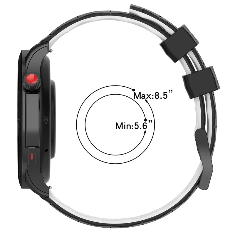 Фото Ремешок с футбольным узором для Redmi Watch 6, ремешок для часов 4, 5, силиконовый ремешок для Xiaomi MiBand 9/8 Pro, браслет, аксессуары для умных часов №5