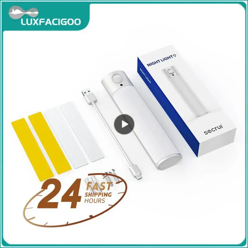 

Led Night Light Intelligent Sensing Warm White Wardrobe Lamp Automatic Induction Light Wardrobe Lamp String Human Body Sensor