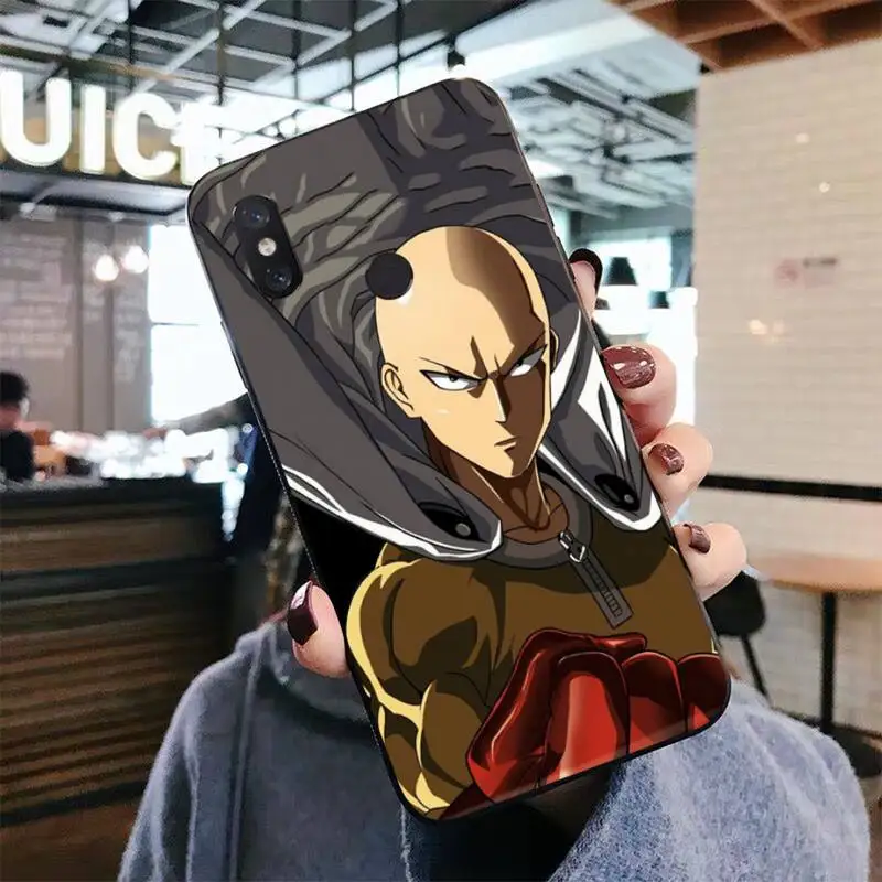 YNDFCNB One Punch Man Phone Case For Xiaomi Mi 5X 8 9 10 11 12 lite pro 10T PocoX3pro PocoM3 Note 10 pro lite