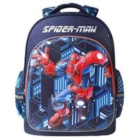 2022 disney genuine marvel school bags for boys primary student shoulder orthopedic backpack spider man captain america mochila