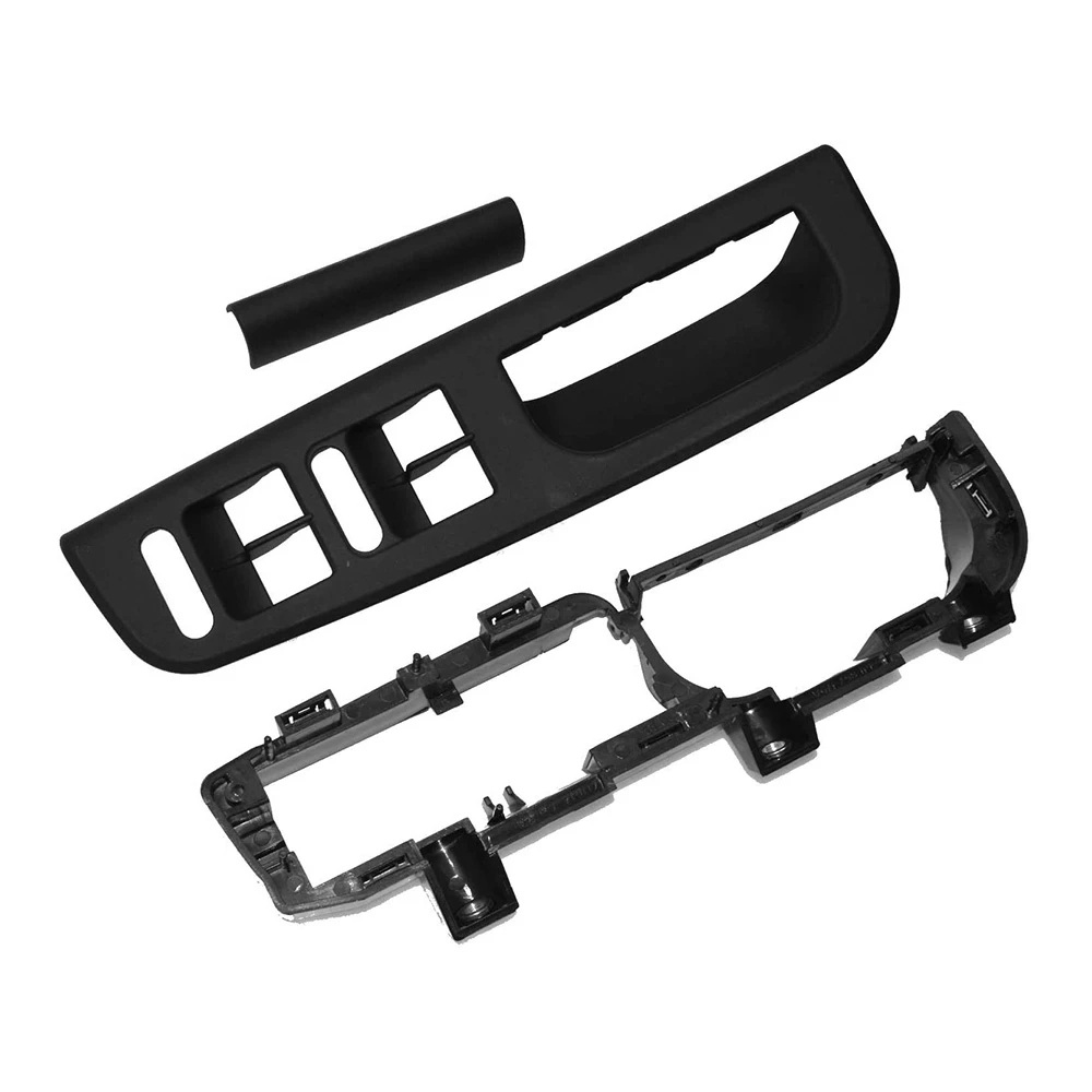 

Black Front Left Switch Bezel & Handle Trim & Bracket for - Jetta Bora Golf MK4