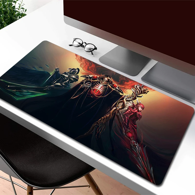 

Overlord Mouse Pad Anime Large Gaming Mousepad Gamer Rubber Computer Mouse Mat Game Locking Edge Keyboard Mat Non-Slip Carpet XL