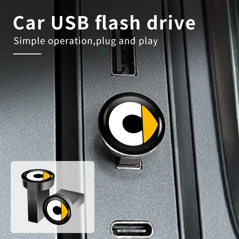 Автомобильный USB-накопитель 16 ГБ 32 64 устройство памяти для Smart Fortwo 451 453 450 EQ Forfour Coupe
