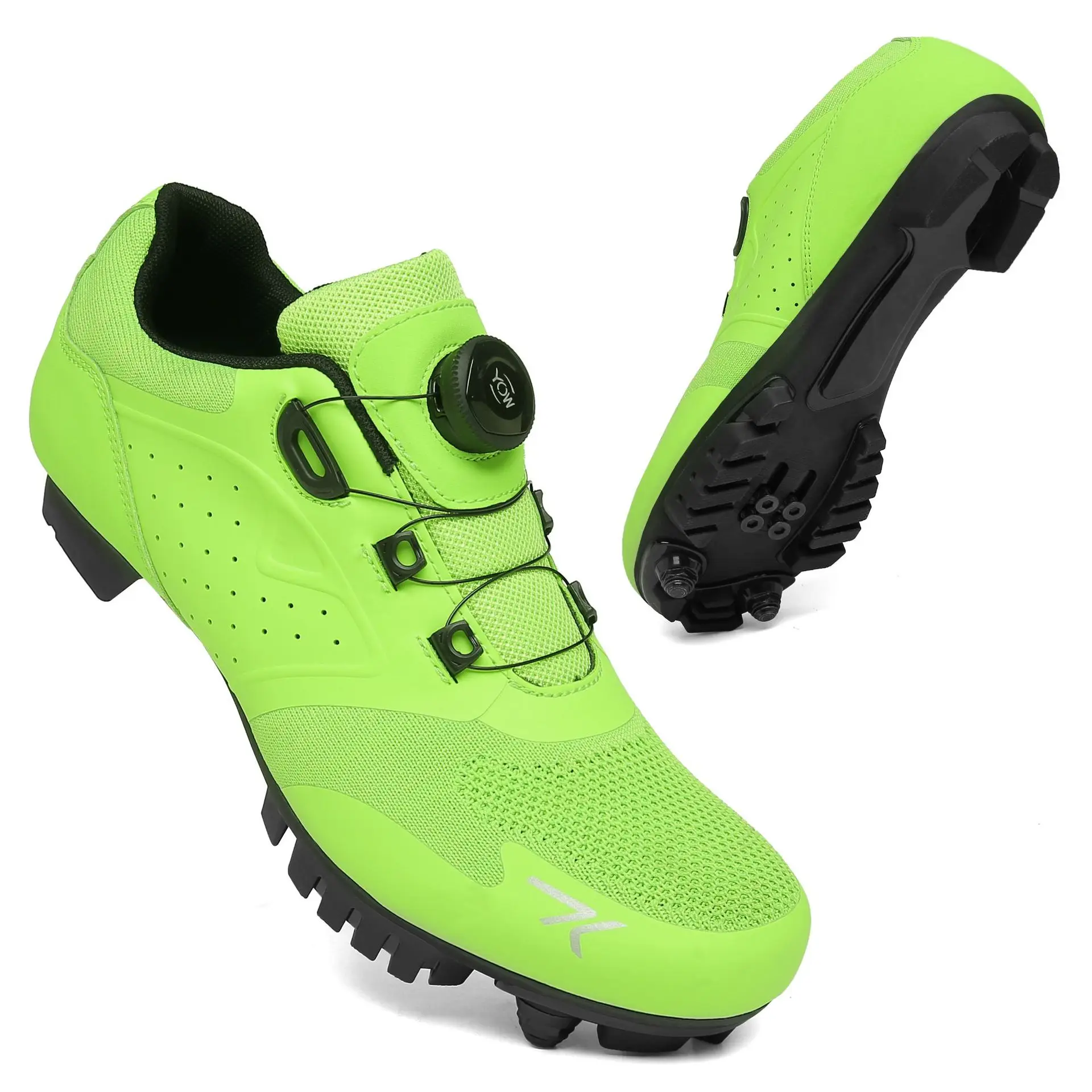 

NEW Bicycle Cycling MTB Shoes Men Speed Flat Sneaker Route Cleat Road Bike Racing Mountain Spd Biking Footwear