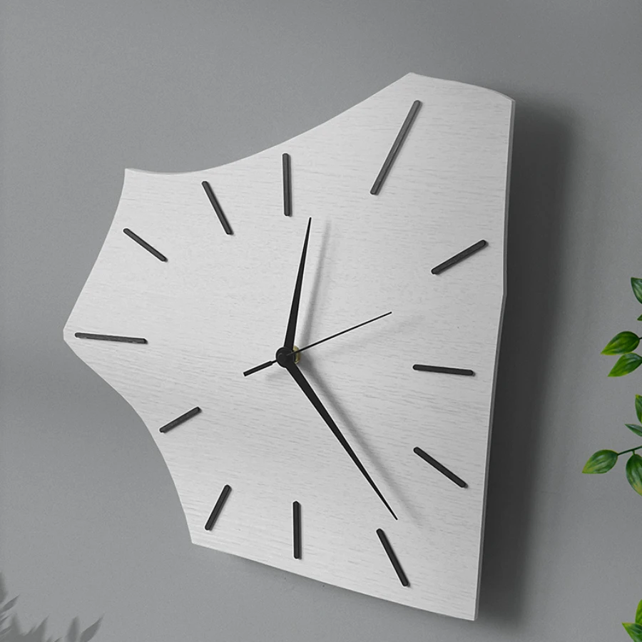 

Luxury Nordic Clock Wall Hanging Vintage Fashion Battery Operated Watches Home Simple Living Room Horloge Murale Home Decor