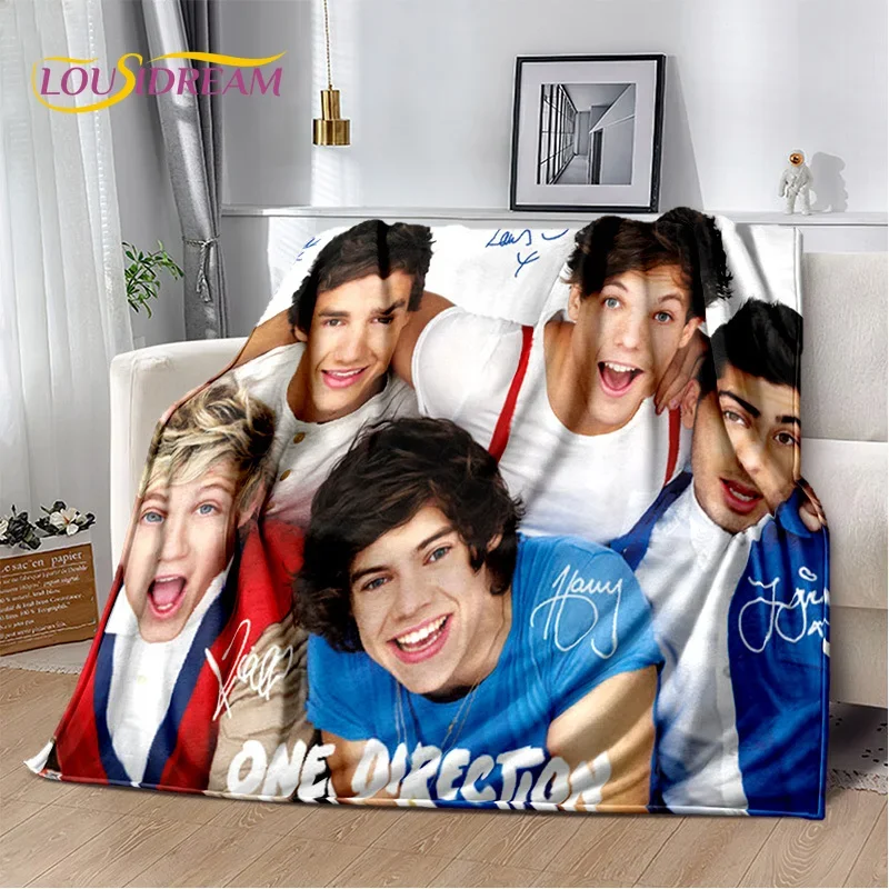 1D Rock-One Direction Combinatio мягкое фланелевое одеяло для кроватей спальни дивана пикника
