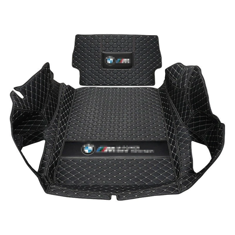 

Аксессуары для салона автомобиля 2022 Роскошные водонепроницаемые 5D кожаные коврики для багажника автомобиля под заказ подкладка для багажника для mercedes benz ford