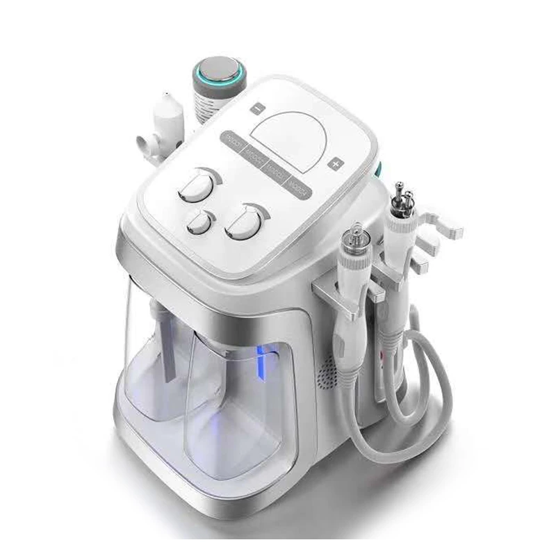 

2022 Newest Portable 6 in 1 Microdermoabrasion Facial Skin Management Dermabrasion Beauty Hydrafacial Machine