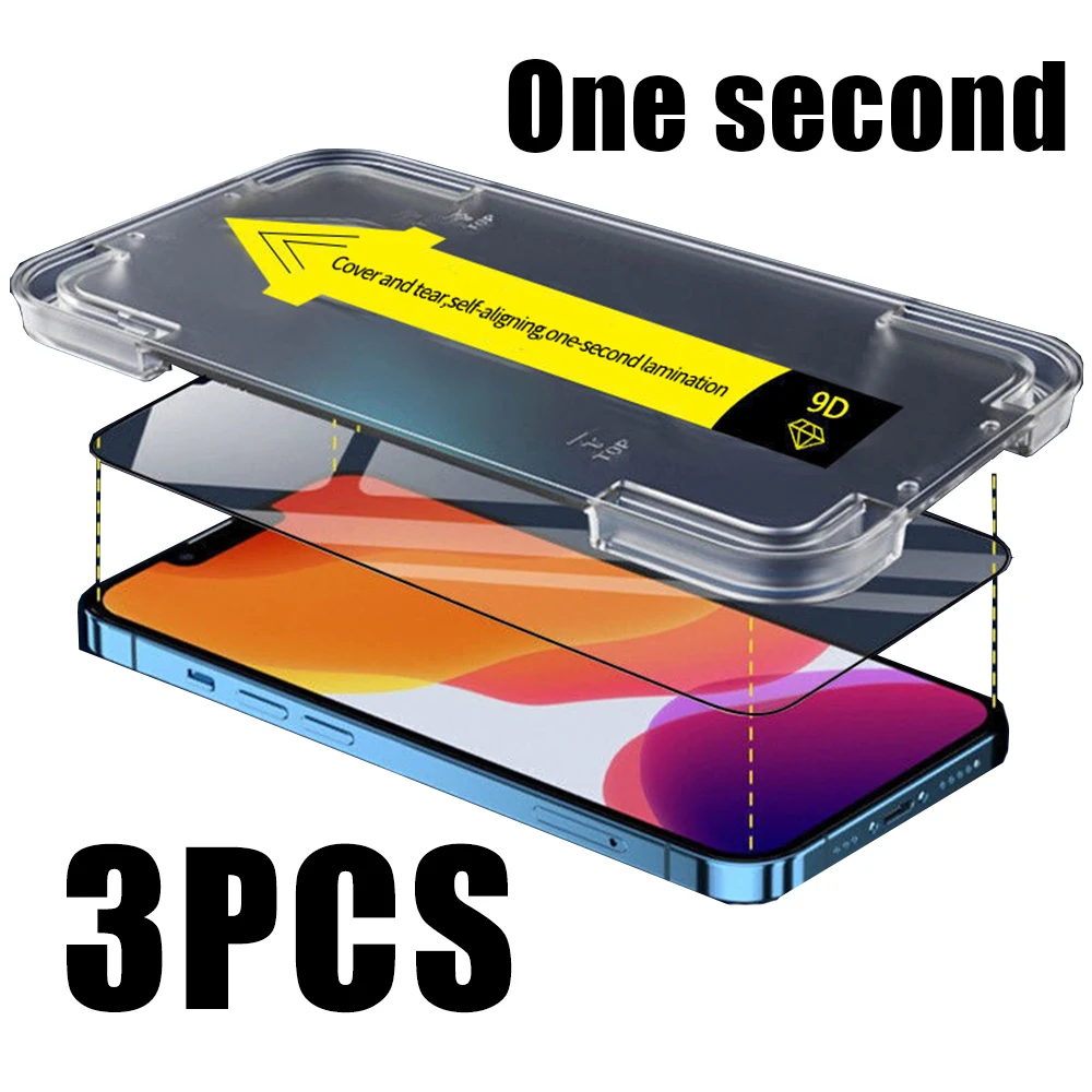 iPhone 14 Tempered Glass 3PCS Automatic Alignment Protective Film iPhone 14 13 12 11 Pro Max For iPhone X XR Xs Max 8 7 14 Plus 13 12 Mini Glass iPhone 14 Tempered Glass 3PCS Automatic Alignment Protective Film iPhone 14 13 12 11 Pro Max For iPhone X XR Xs Max 8 7 14 Plus 13 12 Mini Glass