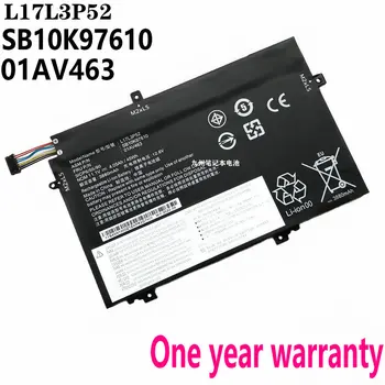 11.1V 45WH L17L3P52 L17M3P52 Laptop Battery For Lenovo ThinkPad L470 L480 E480 E580 L580 L590 Series 01AV463 01AV465 01AV466