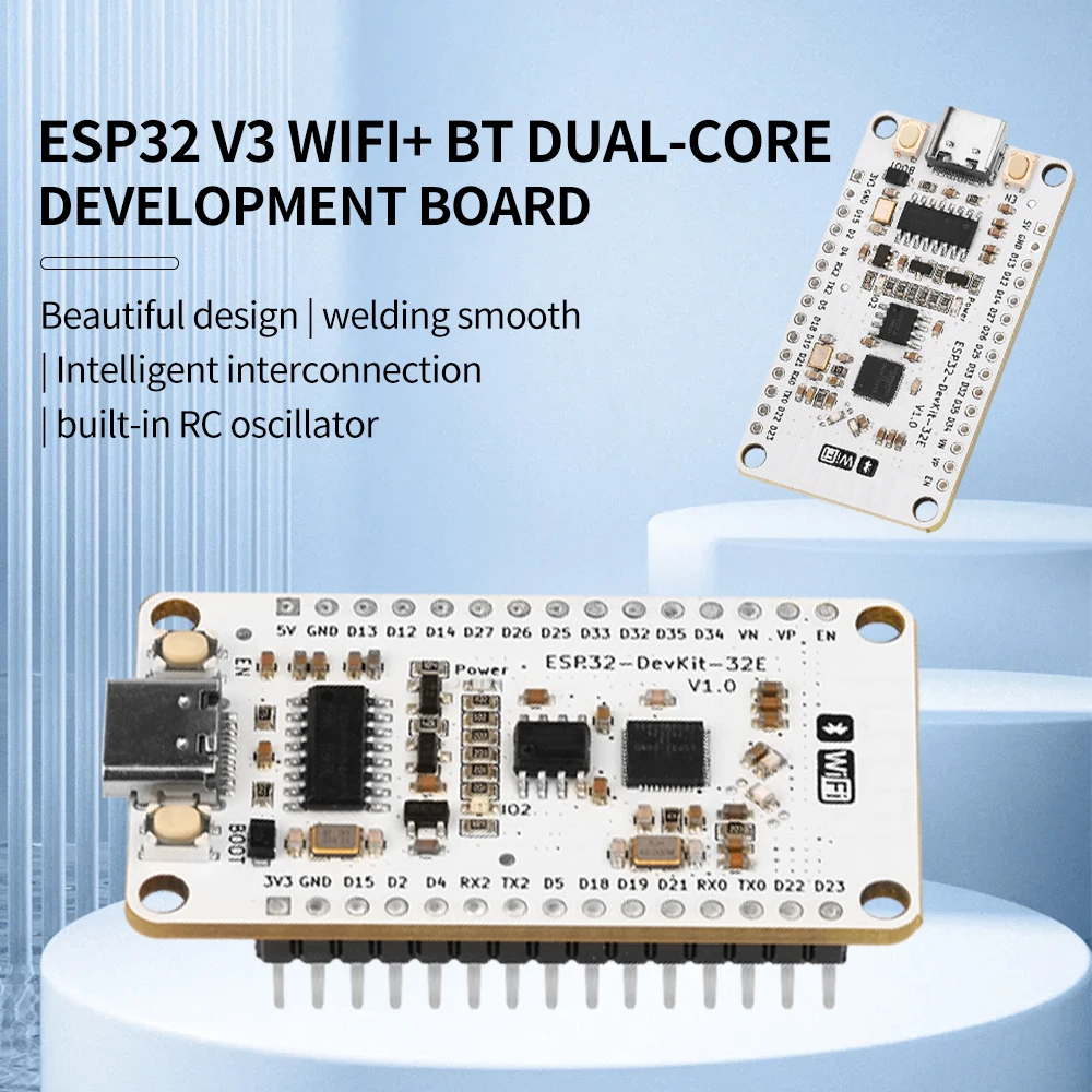 Плата разработки ESP32 WIFI + Bluetooth двухъядерный процессор беспроводной модуль