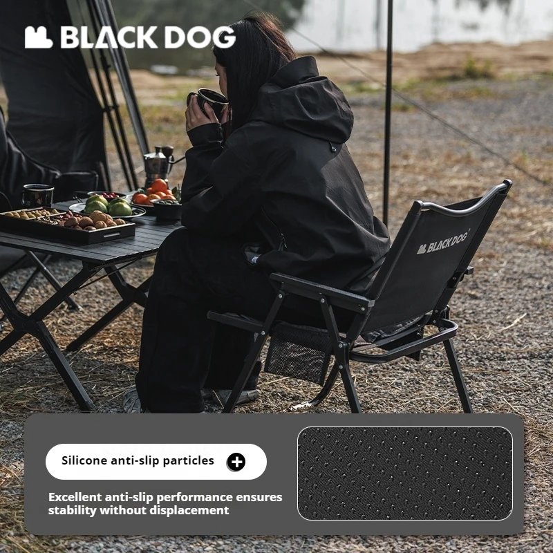 Naturehike BLACKDOG Кемпинговое кресло с подогревом 900D Зимний теплый коврик для сиденья