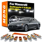 MDNG Canbus автомобильные светодиодные лампы комплект внутренней подсветки для Maserati Quattroporte V VI M139 2004-2020 купольная автомобильная лампа для чтения багажника