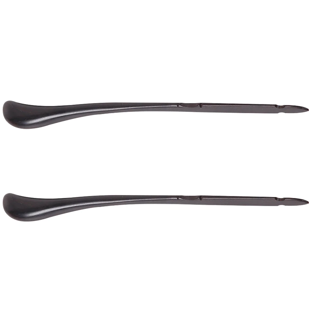 Dulcimer Hammer Yangqin Stick Skewer Музыкальные принадлежности молотки из черного дерева для