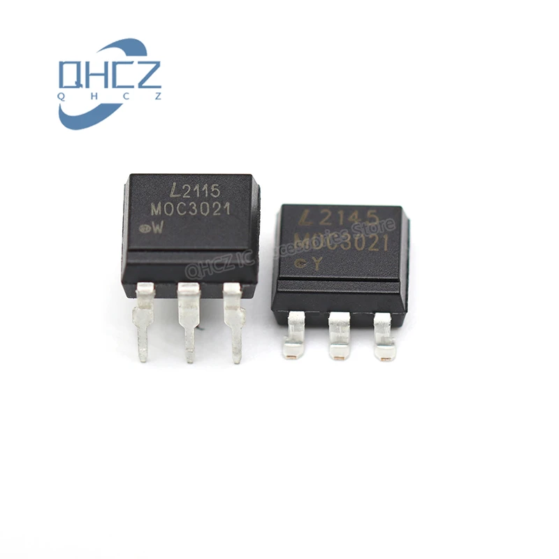 

10pcs/lot Electric coupler MOC3021S-TA1 MOC3021 DIP/SMD 6Pin New and Original Integrated circuit IC chip In Stock