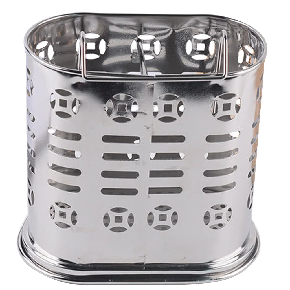 

Dishwasher Portable Utensil Pot Drainer Basket Sink Silverware Drying Rack Chopsticks Drain Holder Utensil Crock