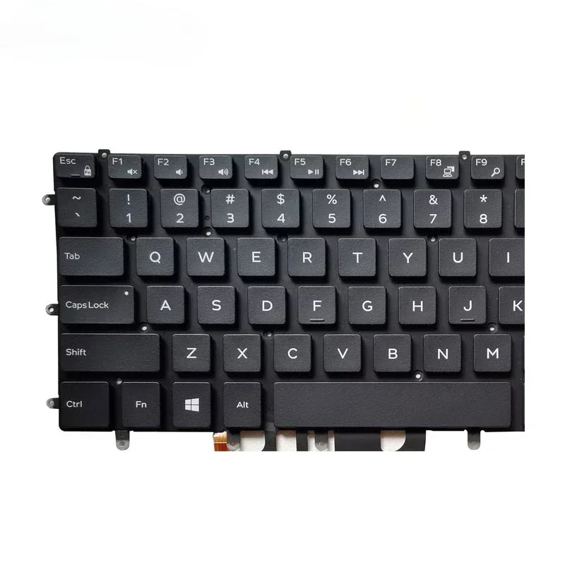Фото Сменная клавиатура США для Dell XPS 15 9550 9560 Inspiron 7558 7568 Precision 5510 M5510, подсветка ноутбука без рамки №2
