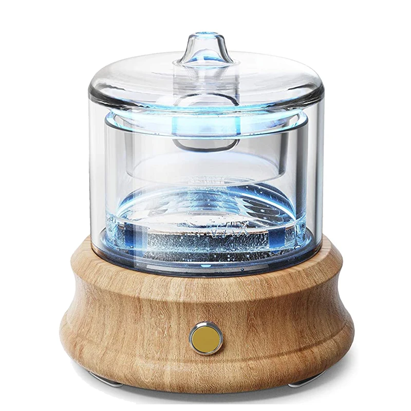 Glass Aroma Diffuser Essential oil Aromatherapy Machine Waterless Auto Shut-Off Air Humidifier For Home Bedroom Yoga Gift 80ML
