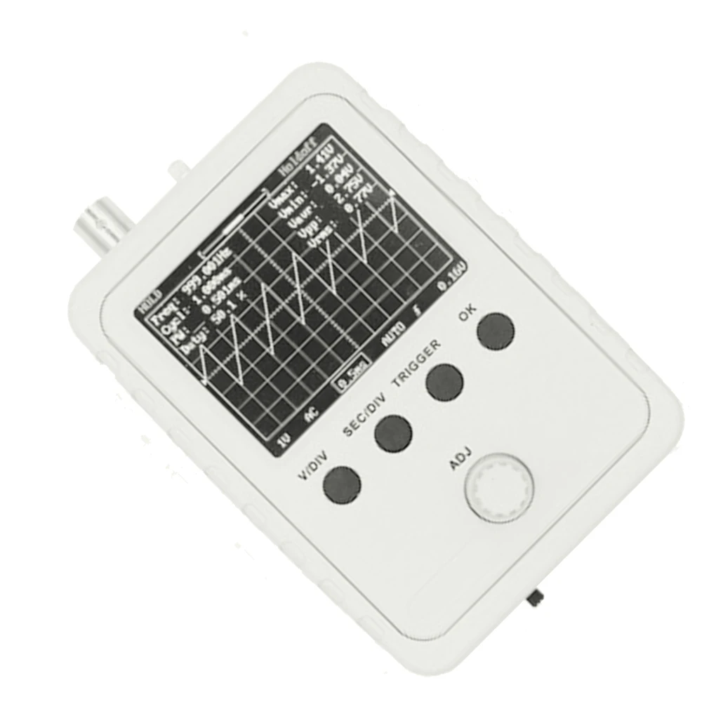 

Digital Oscilloscope Kit DIY DSO-SHELL BNC-Clip Cable Probe Unassembled Kit without Power Supply ully Assembled Oscilloscope