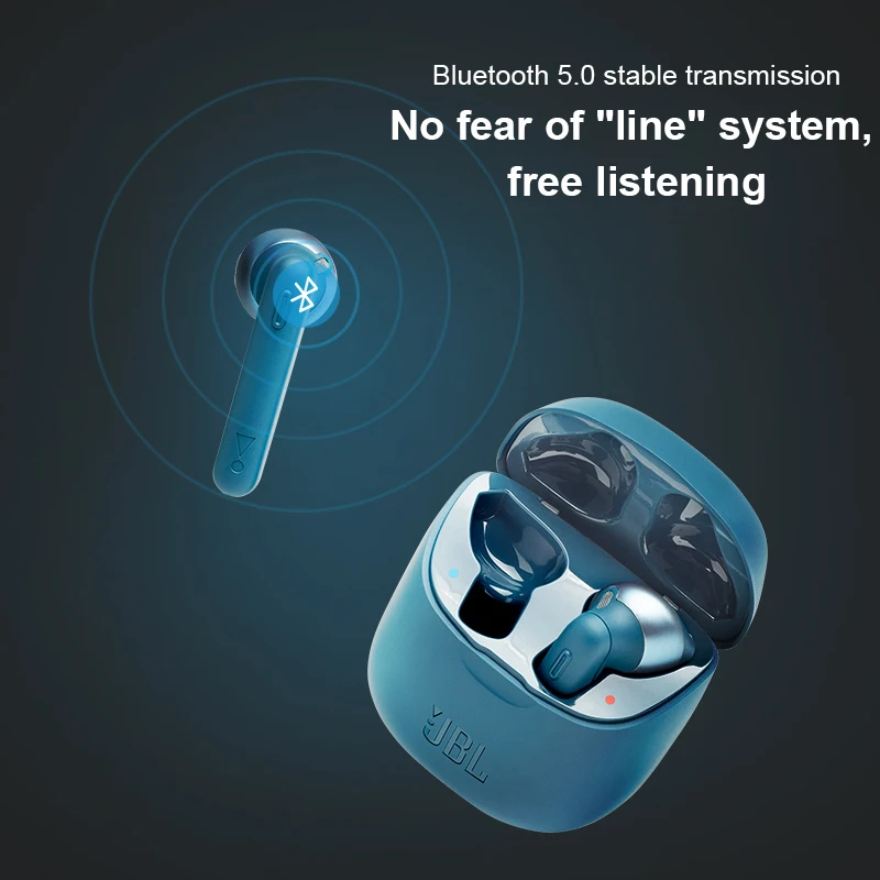 Оригинальные беспроводные Bluetooth наушники JBL TUNE 220TWS T220 TWS наушники-вкладыши с