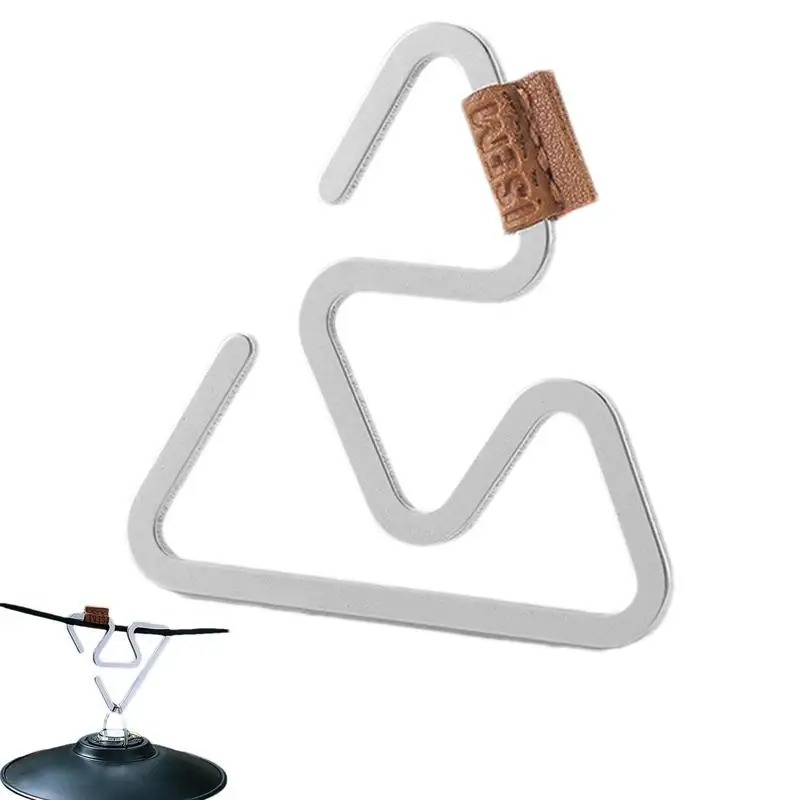 

Уличный крючок из нержавеющей стали для кухни, сверхпрочный треугольный возвратный крючок, канцелярские вешалки для шкафа, стеллажей, гаража, сада