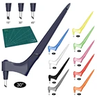 Режущий инструмент для творчества и рукоделия, вращающийся на 360 градусов нож для резьбы по бумаге, в виде джема, нож для резьбы по коже, ткани, скульптуры, гравировки, сделай сам, лоскутное шитье