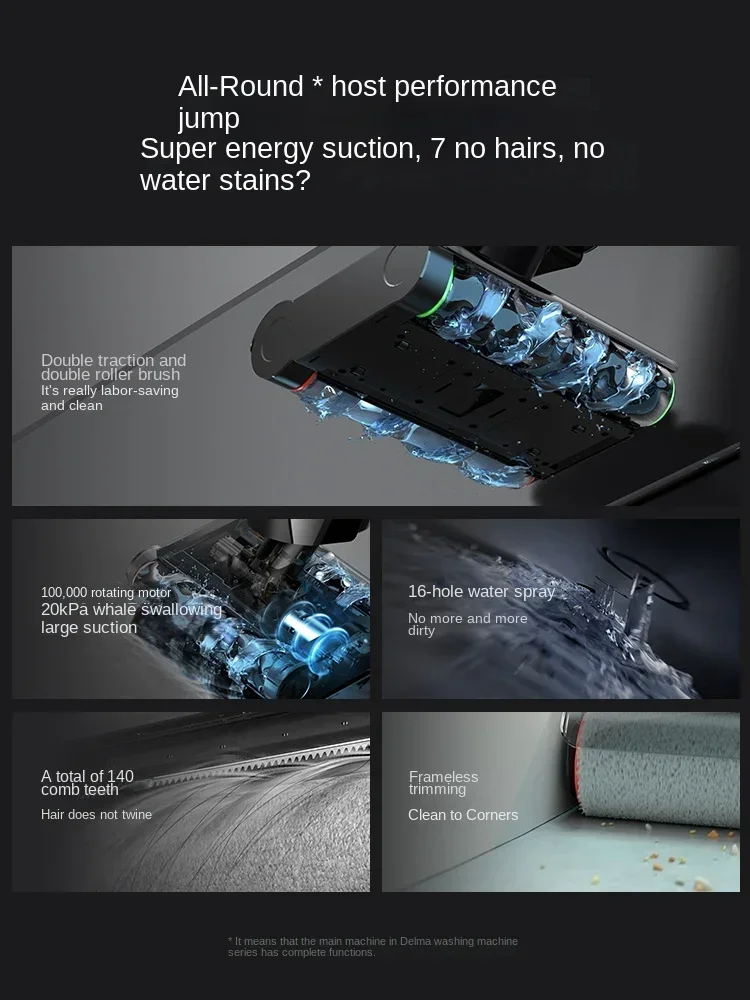 Deerma P60Max Беспроводная мойка пола Бытовая техника без обслуживания