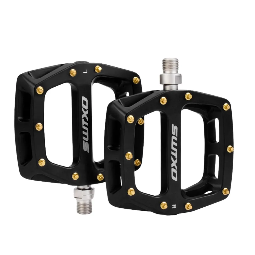 

Bicycle Pedals Palin Bearing DH Offroad Bicycle Pedals Lightweight Aluminum Alloy 14mm Enhanced Grip and Efficiency