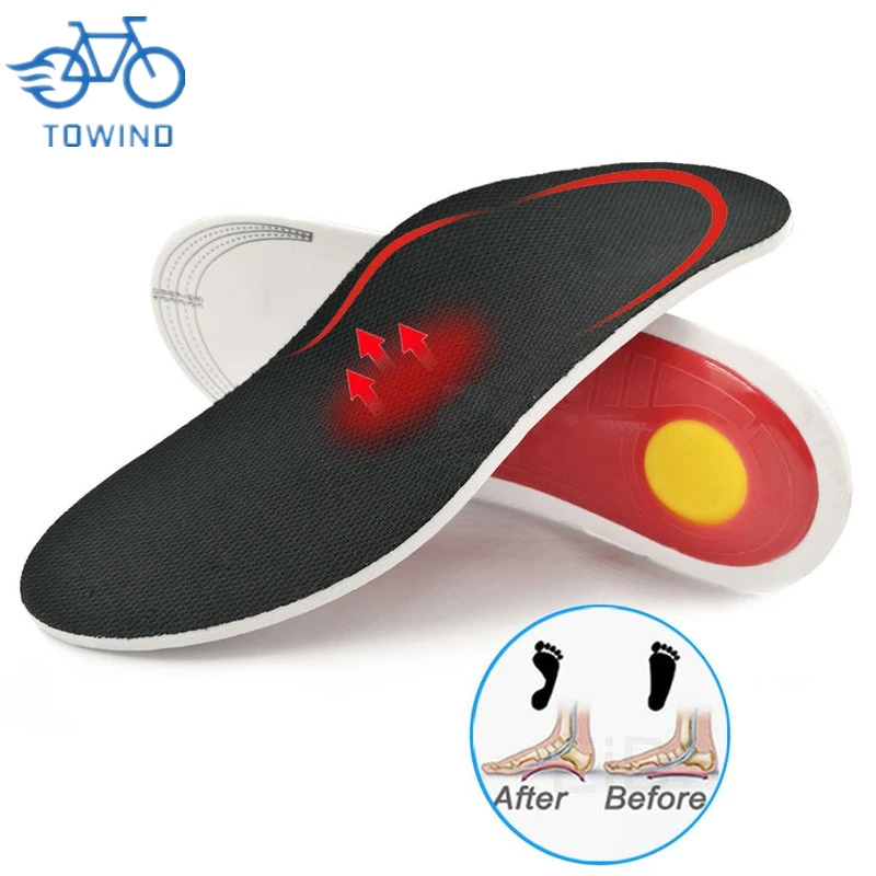 

New Premium Orthotic High Arch Support Insoles Gel Pad 3D Arch Support Flat Feet For Women / Men orthopedic Foot pain