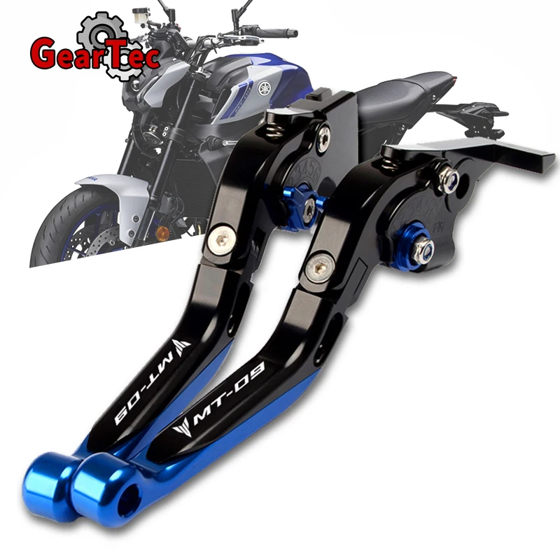

For Yamaha MT09 MT 09 MT-09 SP 2014-2022 2020 2021 Motorcycle Accessories Aluminum Folding Extendable Handle Brake Clutch Levers