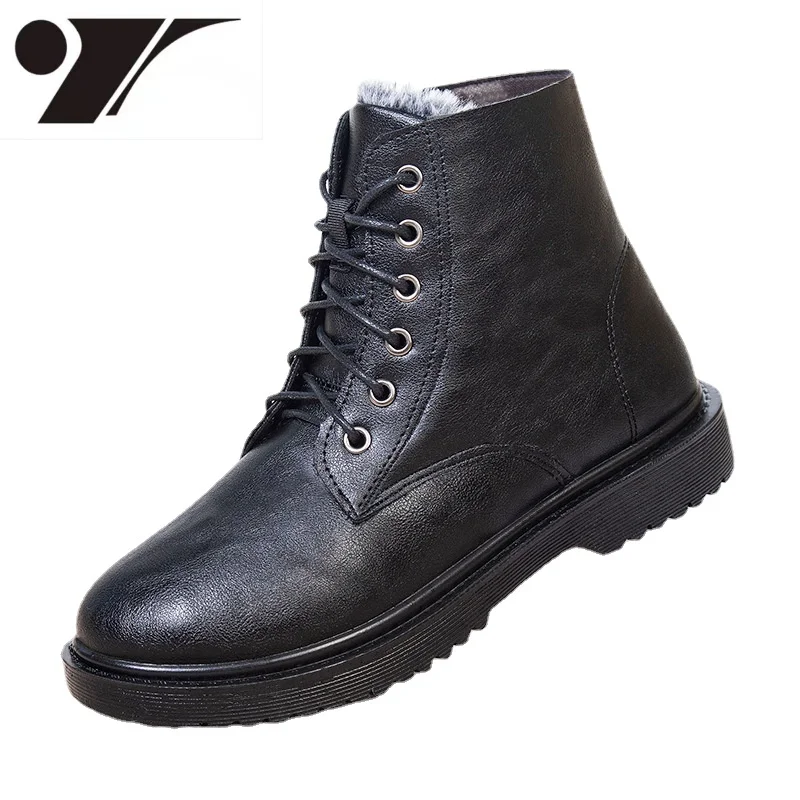 

Женские ботинки Dr. Martens, повседневные короткие ботинки, удобные винтажные зимние ботинки, увеличивающие рост