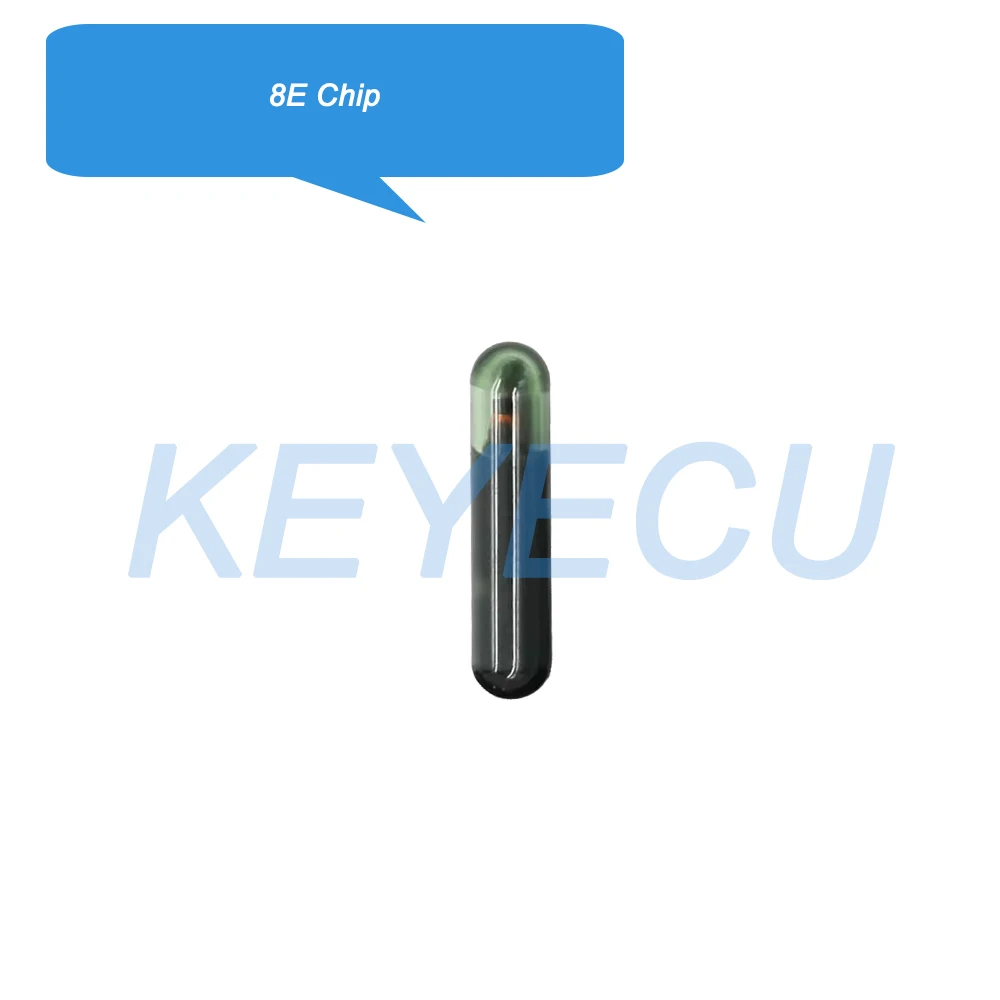 

Keyecu 1/10/20 шт. Пустой стеклянный чип ID8E Чип транспондера 8E для Honda Fit Jazz для Audi Q7 для Chevrolet Spark